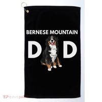 Bernese Mountain Dog Dad Funny Dog Dad Bernese Mountain Dad Golf Towel thumb 0