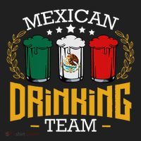 Beer Mexican Drinking Team Mexico Flag Funny Beer Pub Party Women's Sweatshirt thumb 2