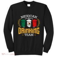 Beer Mexican Drinking Team Mexico Flag Funny Beer Pub Party Sweatshirt thumb 0