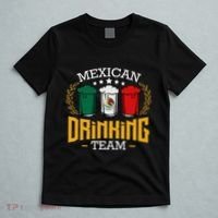 Beer Mexican Drinking Team Mexico Flag Funny Beer Pub Party T-Shirt thumb 5