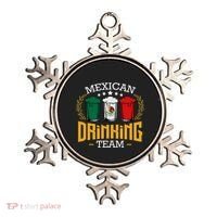 Beer Mexican Drinking Team Mexico Flag Funny Beer Pub Party Ornament thumb 0