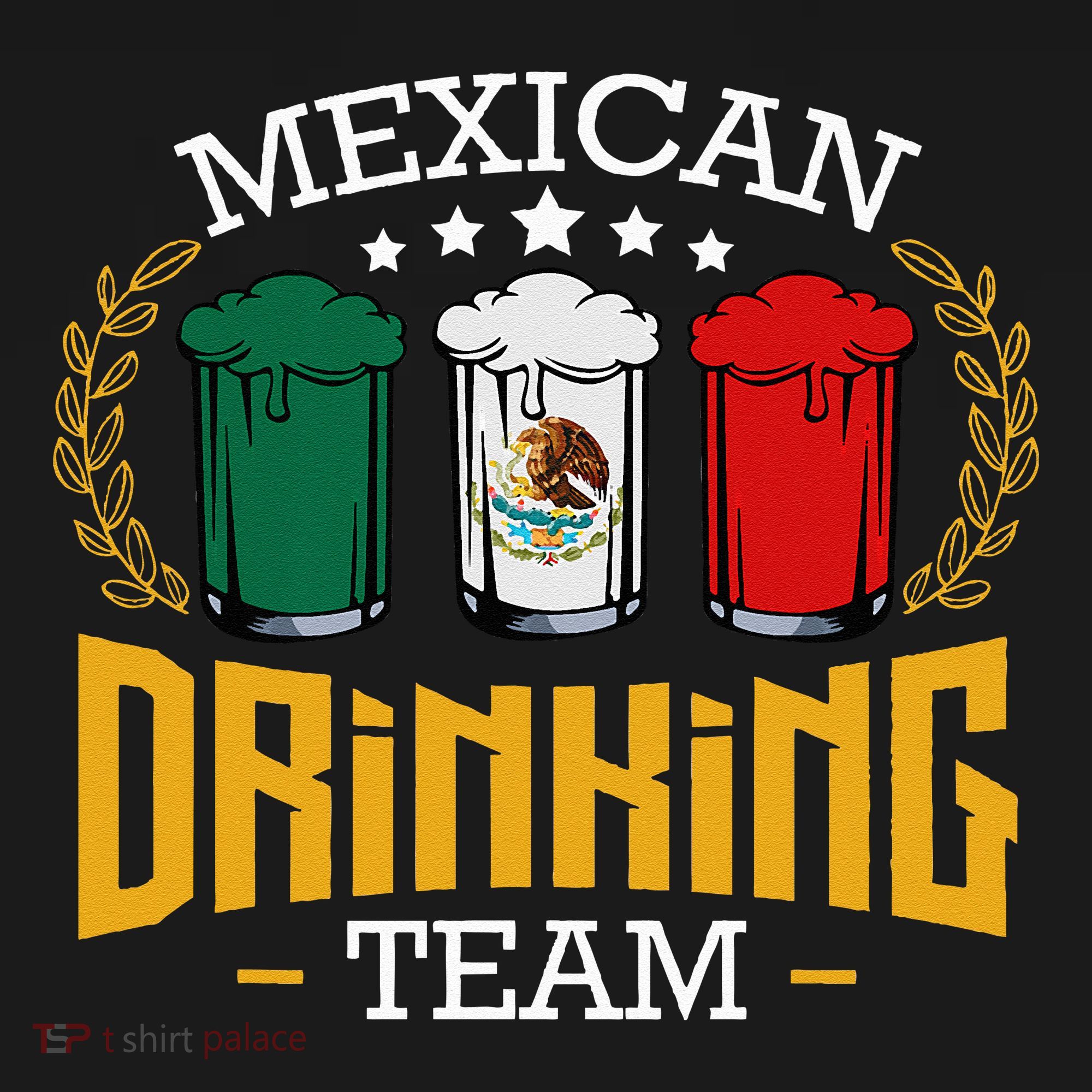 Beer Mexican Drinking Team Mexico Flag Funny Beer Pub Party Women's Tank Top