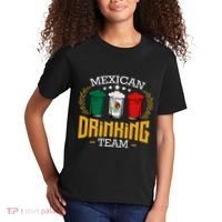 Beer Mexican Drinking Team Mexico Flag Funny Beer Pub Party Kids T-Shirt thumb 2