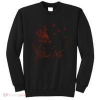 Blow Me Dandelion Funny Sweatshirt thumb 0