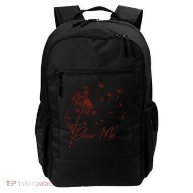 Blow Me Dandelion Funny Backpack