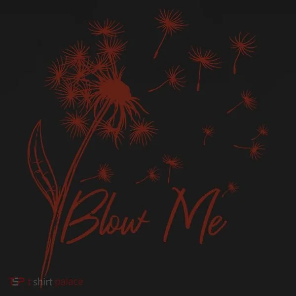 Blow Me Dandelion Funny Bucket Hat