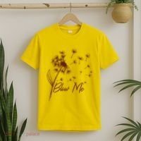 Blow Me Dandelion Funny T-Shirt thumb 2