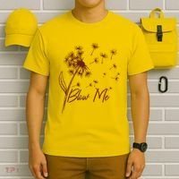 Blow Me Dandelion Funny T-Shirt thumb 6