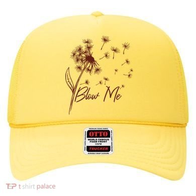 Blow Me Dandelion Funny Hat
