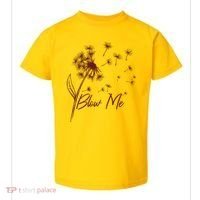Blow Me Dandelion Funny Toddler T-Shirt thumb 0