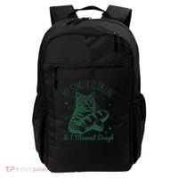 Bread Maker Dough Cat Funny Sourdough Starter Baking Pun Backpack thumb 0
