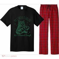 Bread Maker Dough Cat Funny Sourdough Starter Baking Pun Pajama Set thumb 0