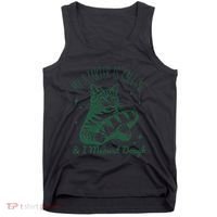 Bread Maker Dough Cat Funny Sourdough Starter Baking Pun Tank Top thumb 0