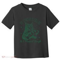 Bread Maker Dough Cat Funny Sourdough Starter Baking Pun Toddler T-Shirt thumb 0