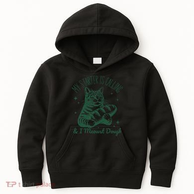 Bread Maker Dough Cat Funny Sourdough Starter Baking Pun Kids Hoodie
