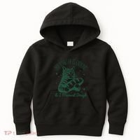 Bread Maker Dough Cat Funny Sourdough Starter Baking Pun Kids Hoodie thumb 0