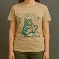 Bread Maker Dough Cat Funny Sourdough Starter Baking Pun T-Shirt thumb 4