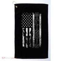 Belgian Malinois Dog Dogs Mom Dad Dog Lover Malinois Golf Towel thumb 0