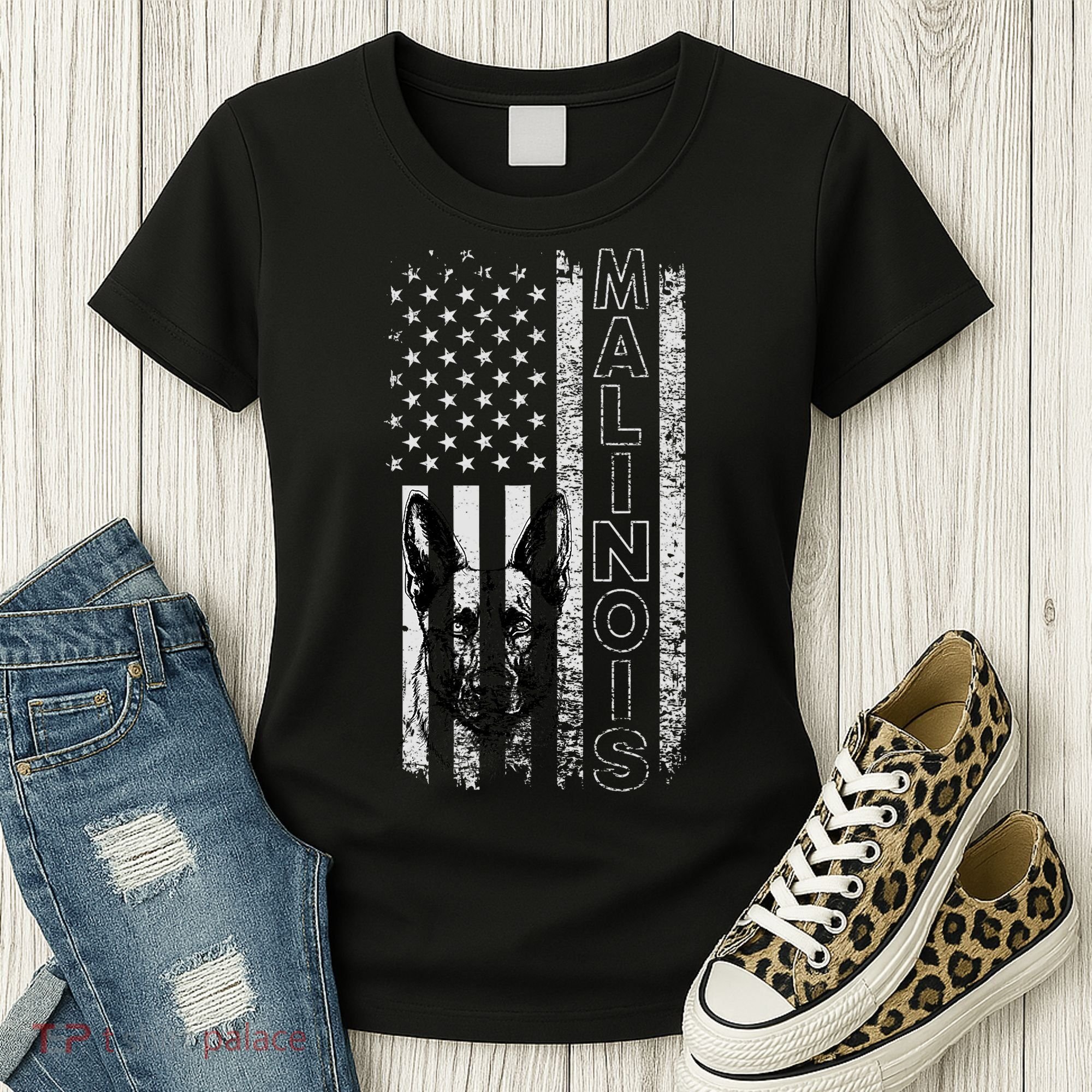 Belgian Malinois Dog Dogs Mom Dad Dog Lover Malinois Women's T-Shirt