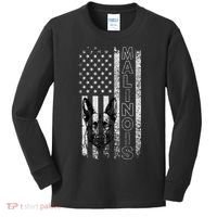 Belgian Malinois Dog Dogs Mom Dad Dog Lover Malinois Kids Long Sleeve Shirt thumb 0