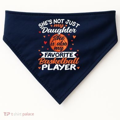 Basketball Mom Dad USA-Made Doggie Bandana
