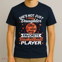 Basketball Mom Dad T-Shirt thumb 3