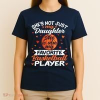 Basketball Mom Dad T-Shirt thumb 4