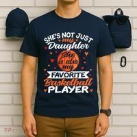 Basketball Mom Dad T-Shirt thumb 6