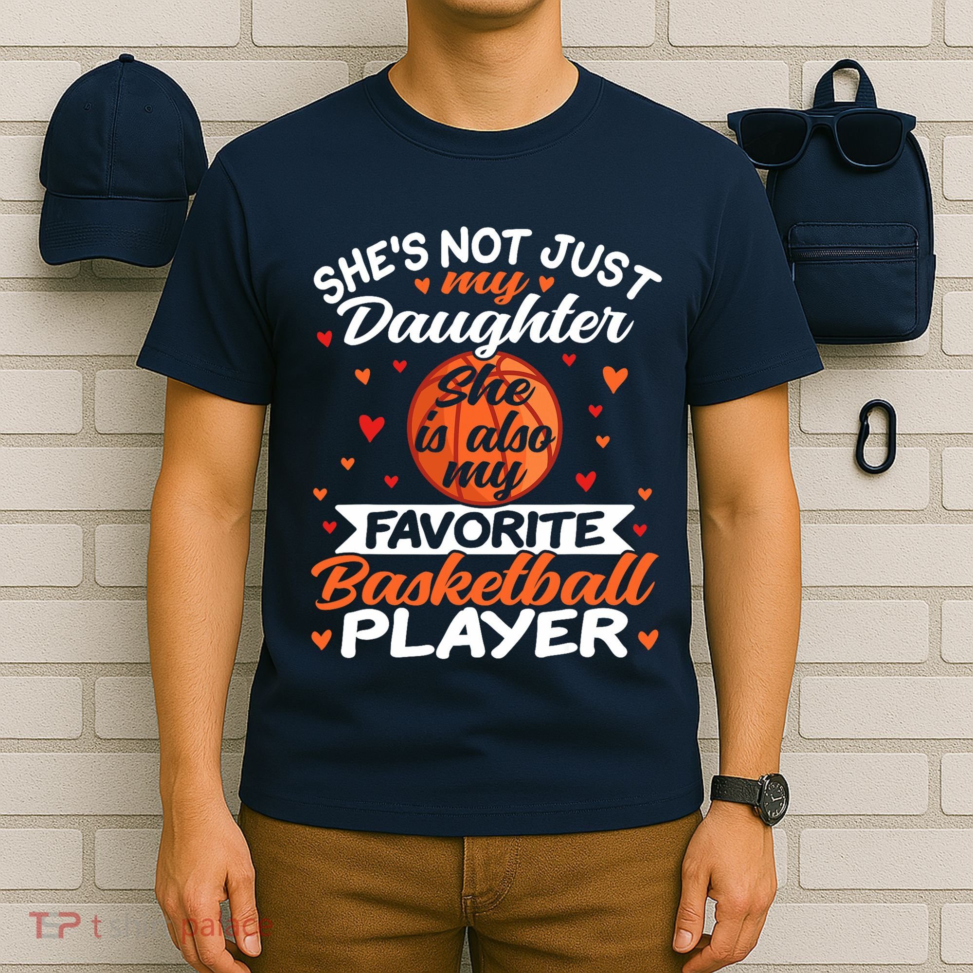 Basketball Mom Dad T-Shirt