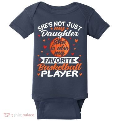 Basketball Mom Dad Baby Bodysuit
