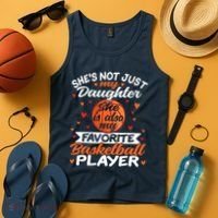Basketball Mom Dad Tank Top thumb 4