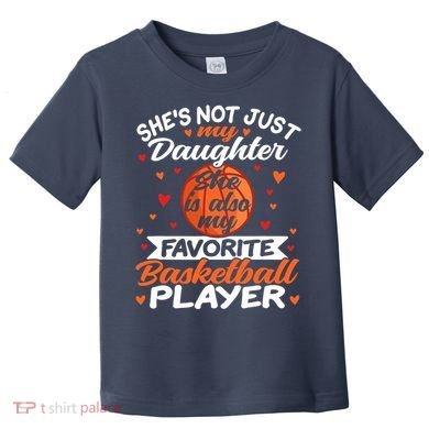 Basketball Mom Dad Toddler T-Shirt