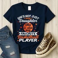 Basketball Mom Dad Women's T-Shirt thumb 3