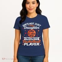 Basketball Mom Dad Women's T-Shirt thumb 4