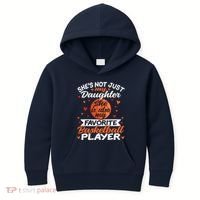Basketball Mom Dad Kids Hoodie thumb 0