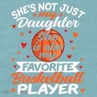 Basketball Mom Dad Sueded Cloud Jersey T-Shirt thumb 2