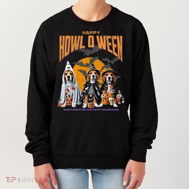Beagle Mom Dad Halloween Lovers Women's Sweatshirt