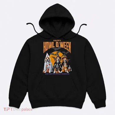 Beagle Mom Dad Halloween Lovers Hoodie
