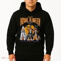 Beagle Mom Dad Halloween Lovers Hoodie thumb 2