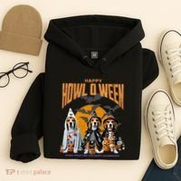 Beagle Mom Dad Halloween Lovers Hoodie thumb 4