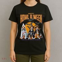 Beagle Mom Dad Halloween Lovers T-Shirt thumb 4