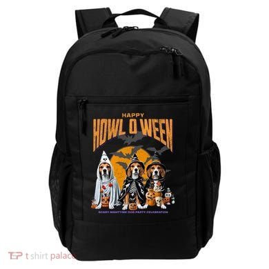 Beagle Mom Dad Halloween Lovers Backpack