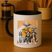 Beagle Mom Dad Halloween Lovers Coffee Mug thumb 4