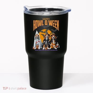 Beagle Mom Dad Halloween Lovers Tumbler