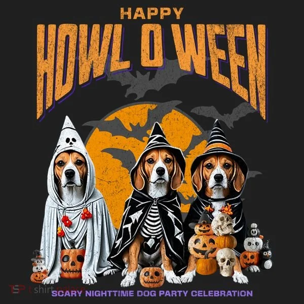 Beagle Mom Dad Halloween Lovers Tumbler