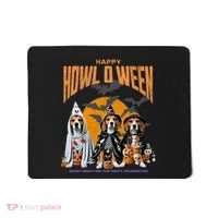 Beagle Mom Dad Halloween Lovers Mousepad thumb 0