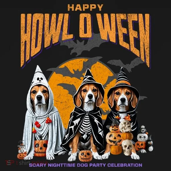 Beagle Mom Dad Halloween Lovers Baby Bodysuit