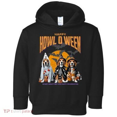 Beagle Mom Dad Halloween Lovers Toddler Hoodie