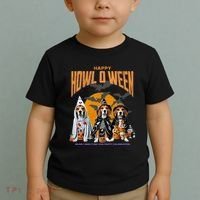 Beagle Mom Dad Halloween Lovers Toddler T-Shirt thumb 2
