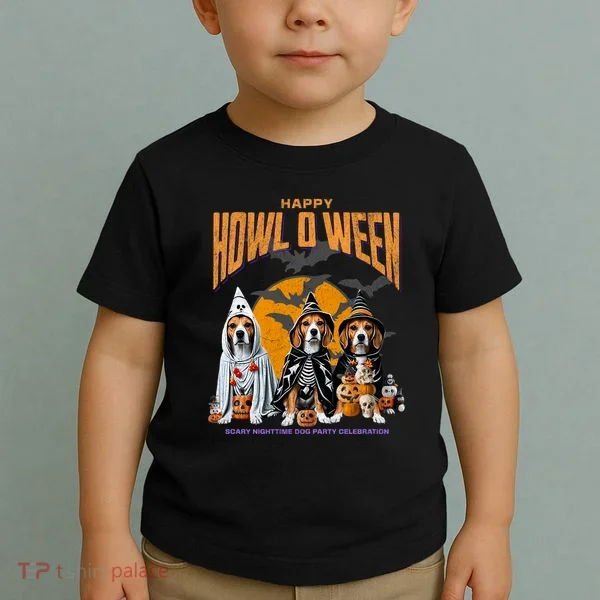 Beagle Mom Dad Halloween Lovers Toddler T-Shirt